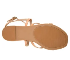 Women's Serissa Flat Sandals|Journee Collection Discount
