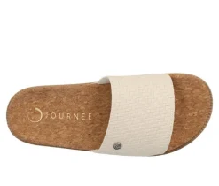 Women's Sheena Platform Footbed Sandals|Journee Collection Hot