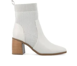 Journee Collection Dress|Chelsea>Women's Harlowe Block Heel Booties