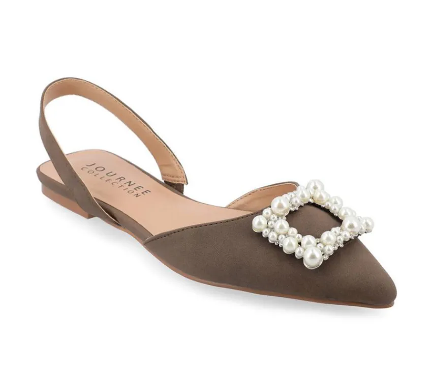 Women's Hannae Slingback Mules|Journee Collection