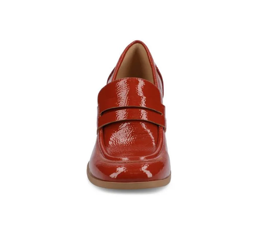 Journee Collection Loafers & Oxfords>Women's Malleah Block Heel Loafers
