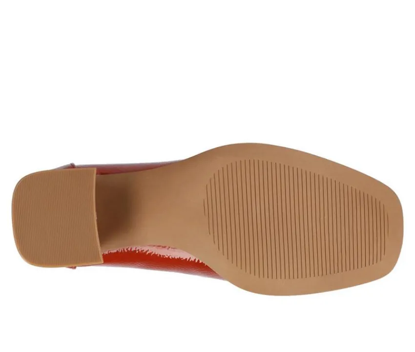 Journee Collection Loafers & Oxfords>Women's Malleah Block Heel Loafers