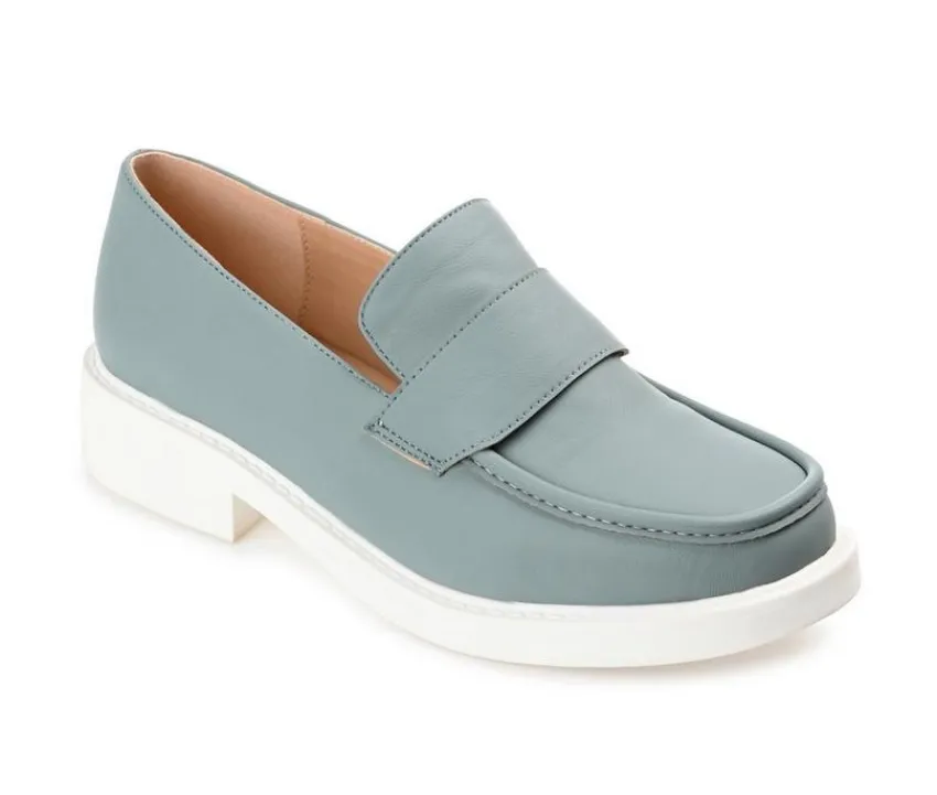 Journee Collection Loafers & Oxfords>Women's Saydee Block Heel Loafers
