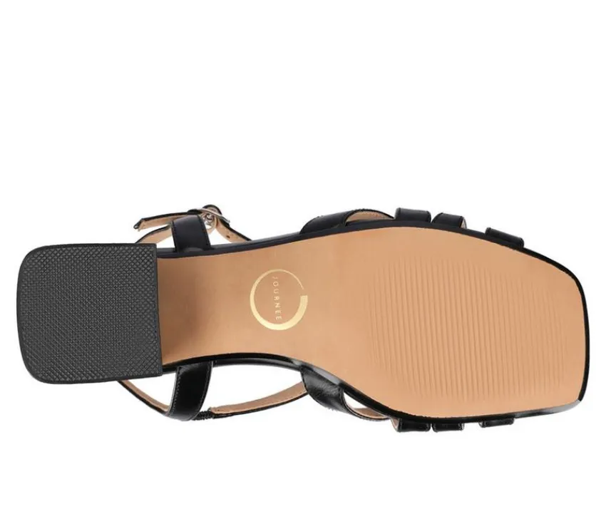 Women's Shyla Block Heels|Journee Collection Clearance