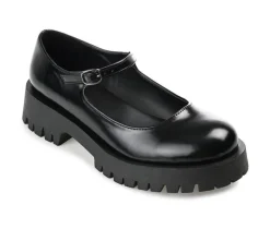 Women's Kamie Chunky Mary Janes|Journee Collection Hot