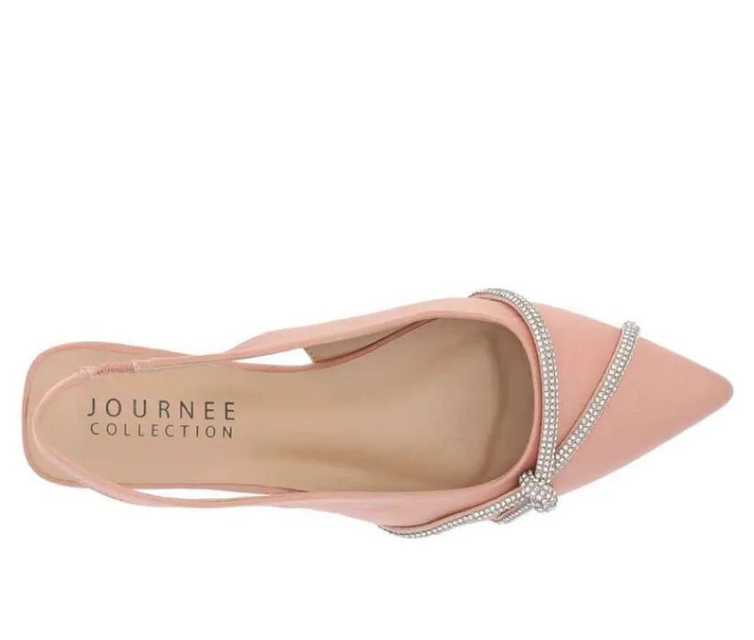 Journee Collection Clogs & Mules>Women's Rebbel Slingback Mules