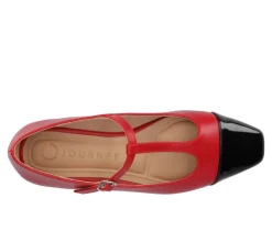 Women's Theah Mary Jane Flats|Journee Collection Hot