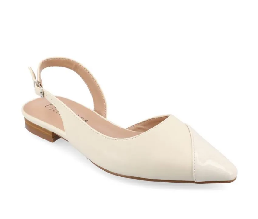 Journee Collection Flats>Women's Daphnne Slingback Flats
