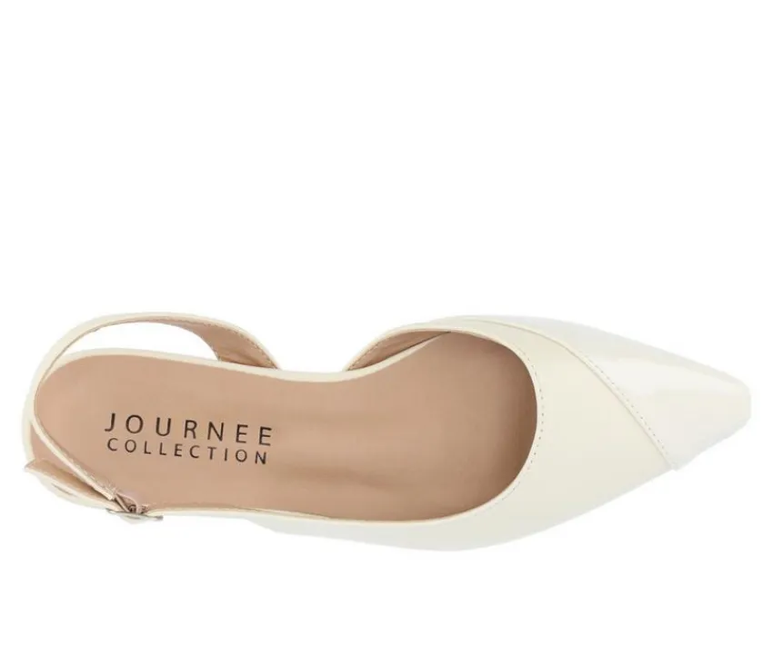 Journee Collection Flats>Women's Daphnne Slingback Flats