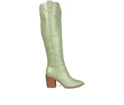 Journee Collection Wide Calf|Dress>Women's Therese Extra Wide Calf Over-The-Knee Boots