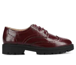 Journee Collection Loafers & Oxfords>Women's Claudiya Chunky Oxfords
