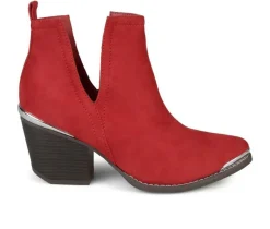 Women's Issla Side Slit Booties|Journee Collection Online