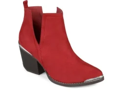 Women's Issla Side Slit Booties|Journee Collection Online
