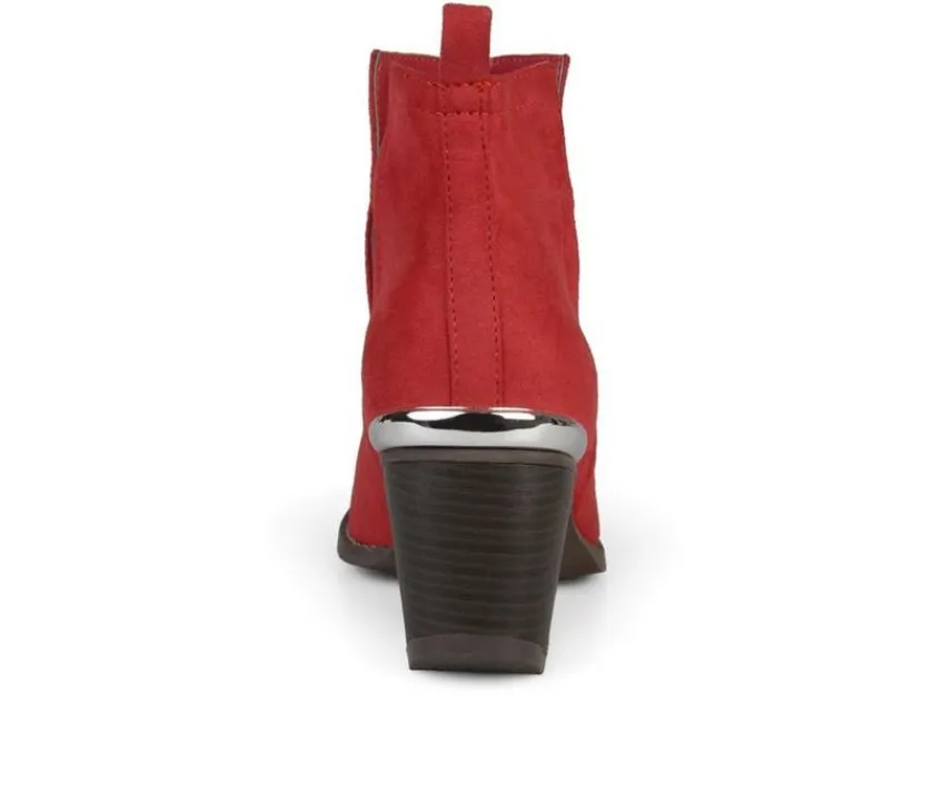 Women's Issla Side Slit Booties|Journee Collection Online