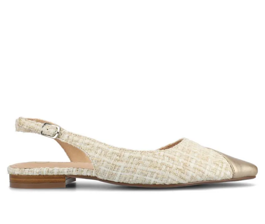 Journee Collection Flats>Women's Daphnne Slingback Flats