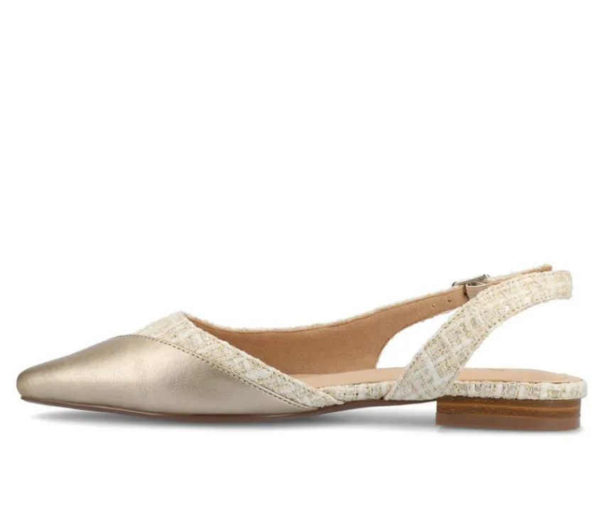 Journee Collection Flats>Women's Daphnne Slingback Flats