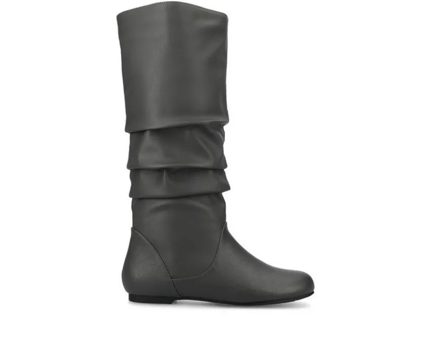 Women's Jayne Wide Width Knee High Boots|Journee Collection Clearance