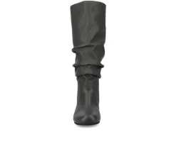 Women's Jayne Wide Width Knee High Boots|Journee Collection Clearance