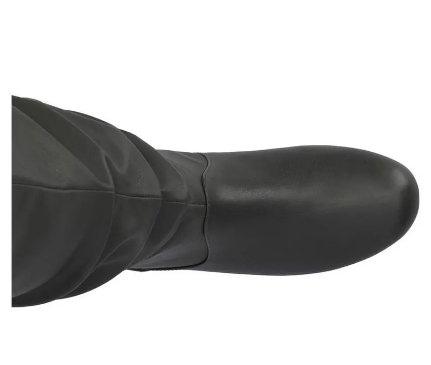 Women's Jayne Wide Width Knee High Boots|Journee Collection Clearance