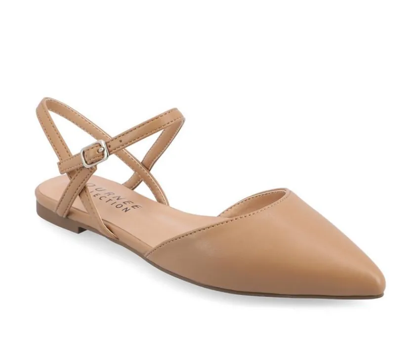 Women's Martine Mule Flats|Journee Collection Clearance