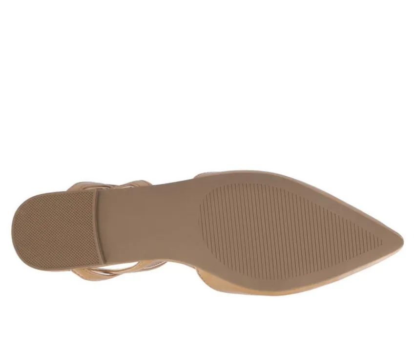 Women's Martine Mule Flats|Journee Collection Clearance