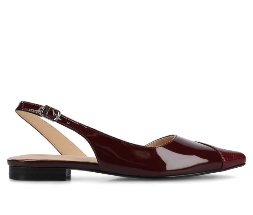 Women's Daphnne Slingback Flats|Journee Collection Outlet