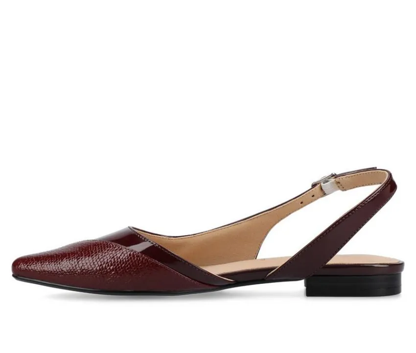 Women's Daphnne Slingback Flats|Journee Collection Outlet