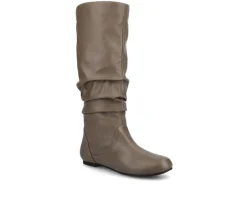 Women's Jayne Wide Calf Knee High Boots|Journee Collection Best