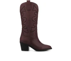 Women's Chantry Mid Calf Western Boots|Journee Collection