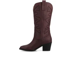 Women's Chantry Mid Calf Western Boots|Journee Collection