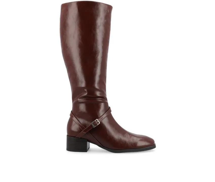 Women's Rhianah Wide Width Extra Wide Calf Knee High Boots|Journee Collection New