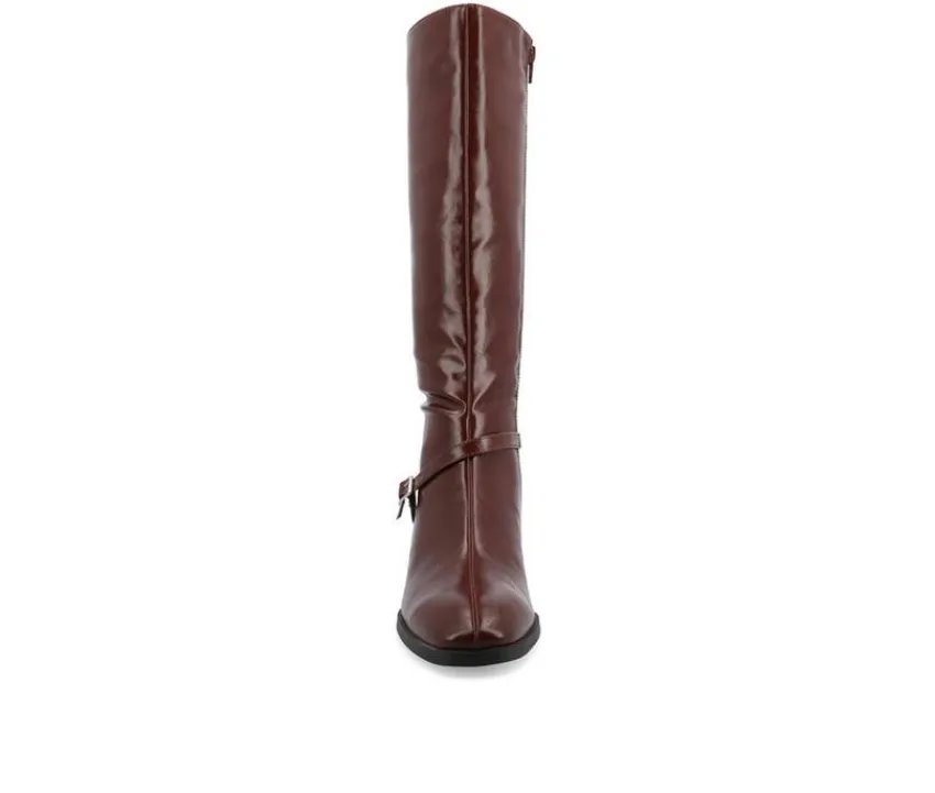 Women's Rhianah Wide Width Extra Wide Calf Knee High Boots|Journee Collection New