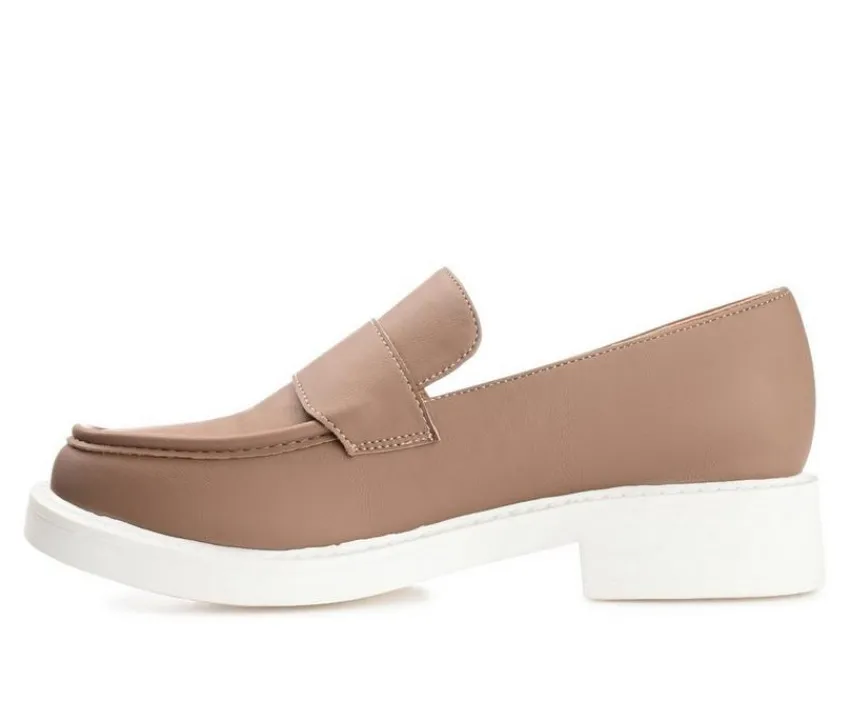 Journee Collection Loafers & Oxfords>Women's Saydee Block Heel Loafers