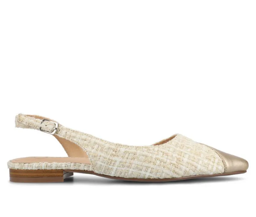 Journee Collection Flats>Women's Daphnne Slingback Flats