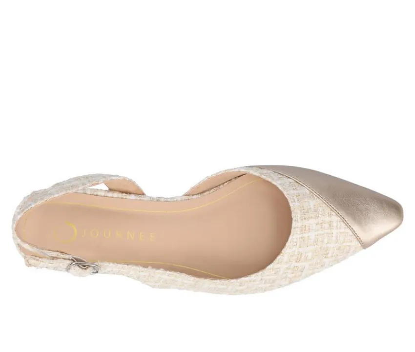 Journee Collection Flats>Women's Daphnne Slingback Flats