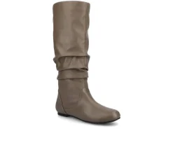 Women's Jayne Extra Wide Calf Knee High Boots|Journee Collection Outlet