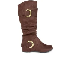 Journee Collection Wide Calf|Tall>Women's Jester Wide Calf Knee High Boots