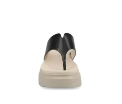 Women's Carah Platform Flip-Flops|Journee Collection Best