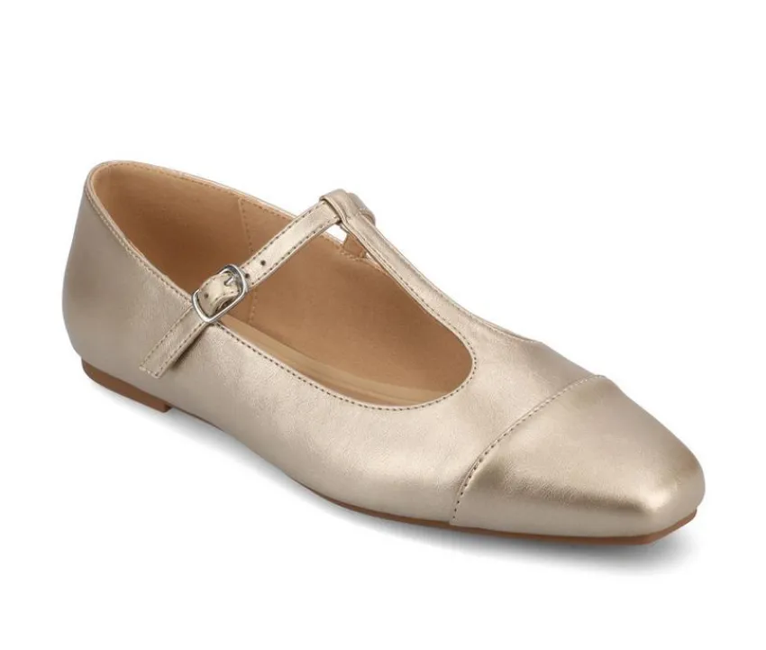 Women's Theah Mary Jane Flats|Journee Collection Hot