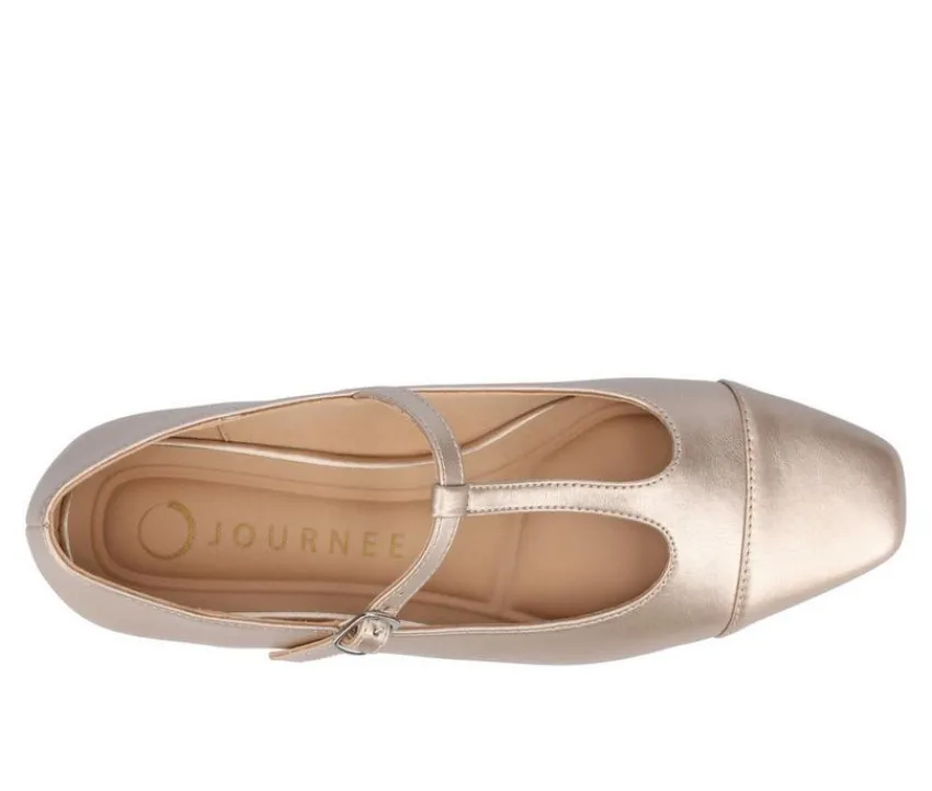 Women's Theah Mary Jane Flats|Journee Collection Hot