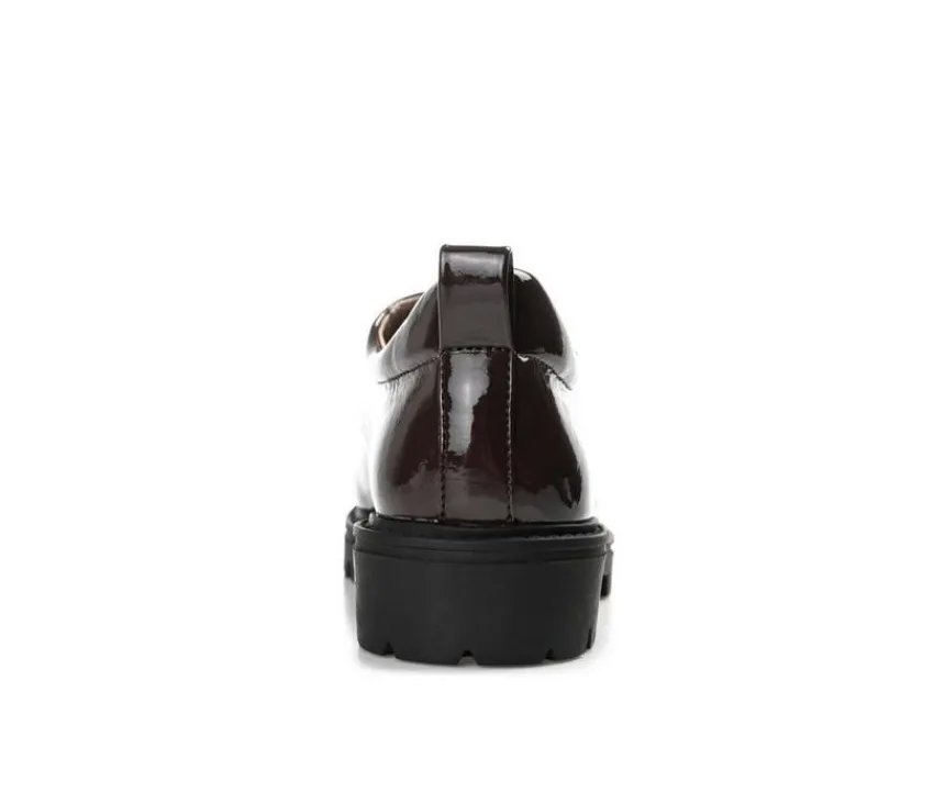 Journee Collection Loafers & Oxfords>Women's Zina Lugged Oxfords