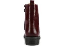 Women's Vienna Lace-Up Boots|Journee Collection Outlet