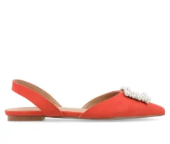 Journee Collection Clogs & Mules>Women's Hannae Slingback Mules
