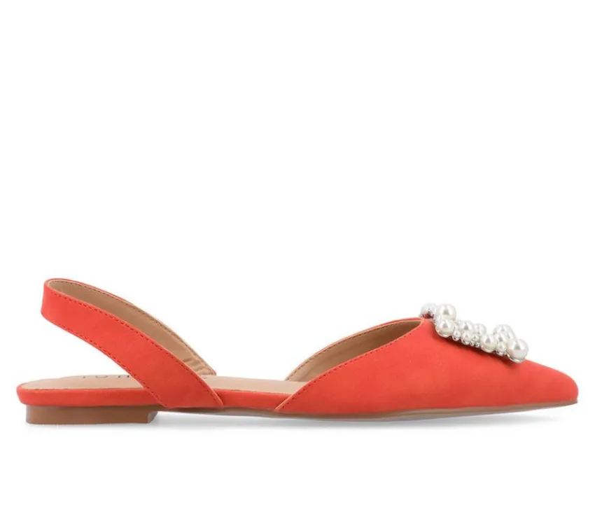 Journee Collection Clogs & Mules>Women's Hannae Slingback Mules