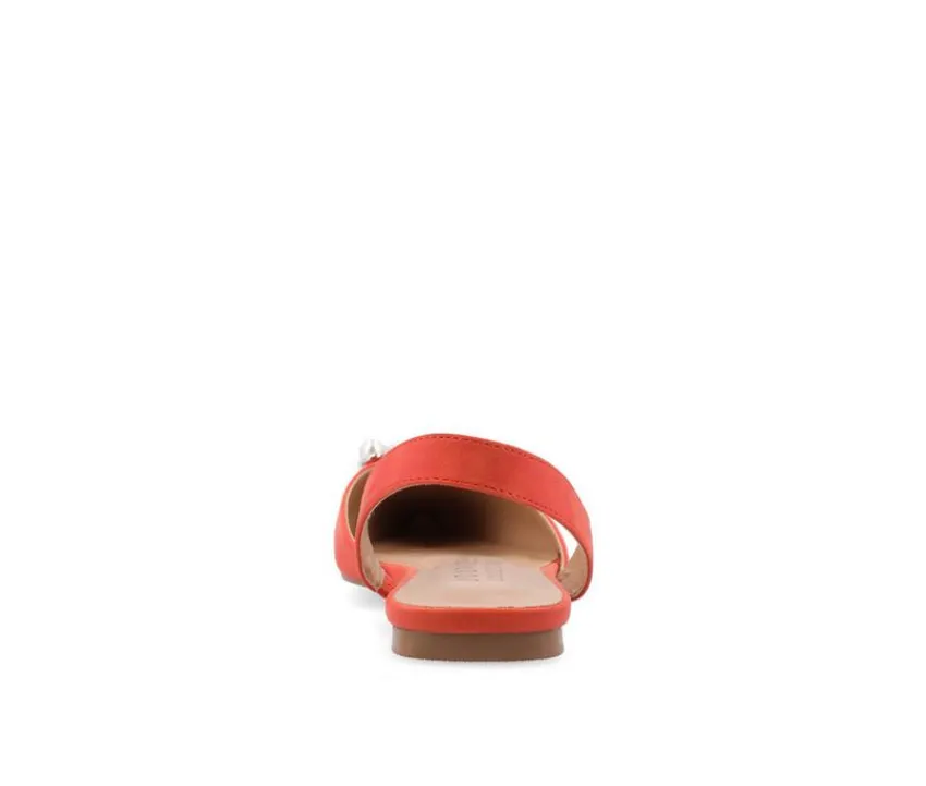 Journee Collection Clogs & Mules>Women's Hannae Slingback Mules