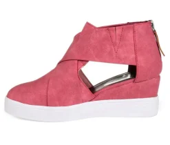 Women's Seena Wedge Sneakers|Journee Collection Discount