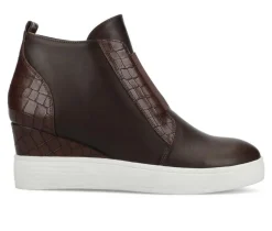 Women's Clara Wedge Sneakers|Journee Collection Clearance