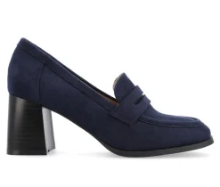 Women's Malleah Block Heel Loafers|Journee Collection Best