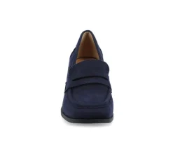 Women's Malleah Block Heel Loafers|Journee Collection Best