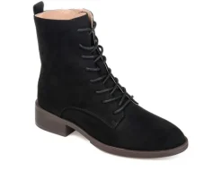 Journee Collection Lace Up>Women's Vienna Lace-Up Boots